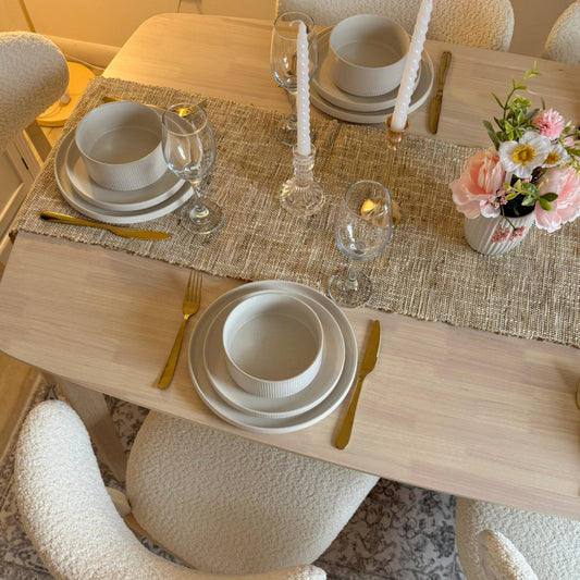 Why a 59-Inch Dining Table Is a Sweet Spot for Seating 4–6 People