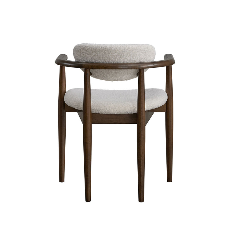 ACTU 63” Mid-Century Dining Table Set for 4–6 | Walnut Finish