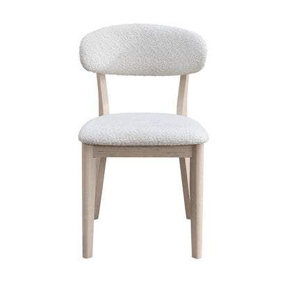 ACTU Wooden Dining Table Set with Upholstered Chairs