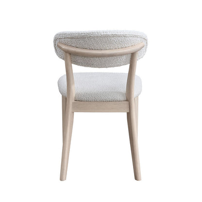 ACTU Wooden Dining Table Set with Upholstered Chairs