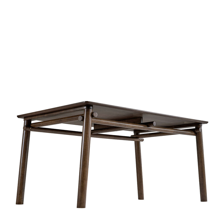 ACTU 58” Mid-Century Modern Dining Table for 4-6, for Small  Spaces
