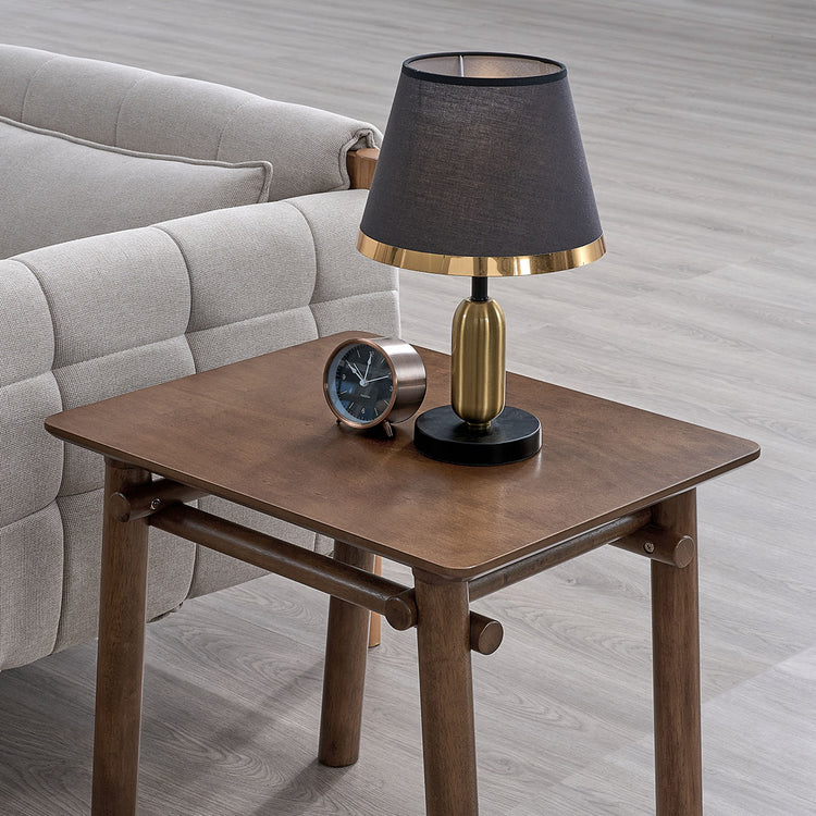 ACTU Mid-Century Modern End Table for Living Room