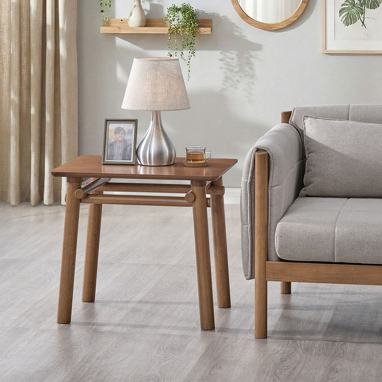 ACTU Mid-Century Modern End Table for Living Room
