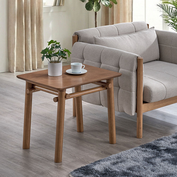 ACTU Mid-Century Modern End Table for Living Room