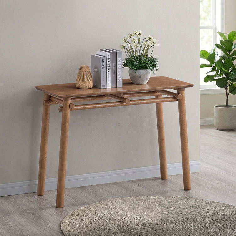 ACTU Mid-Century Modern Console Table for Entryway & Living Room