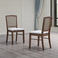 ACTU Mid-Century Upholstered Dining Chairs Set of 2