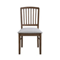 ACTU Mid-Century Upholstered Dining Chairs Set of 2