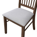 ACTU Mid-Century Upholstered Dining Chairs Set of 2