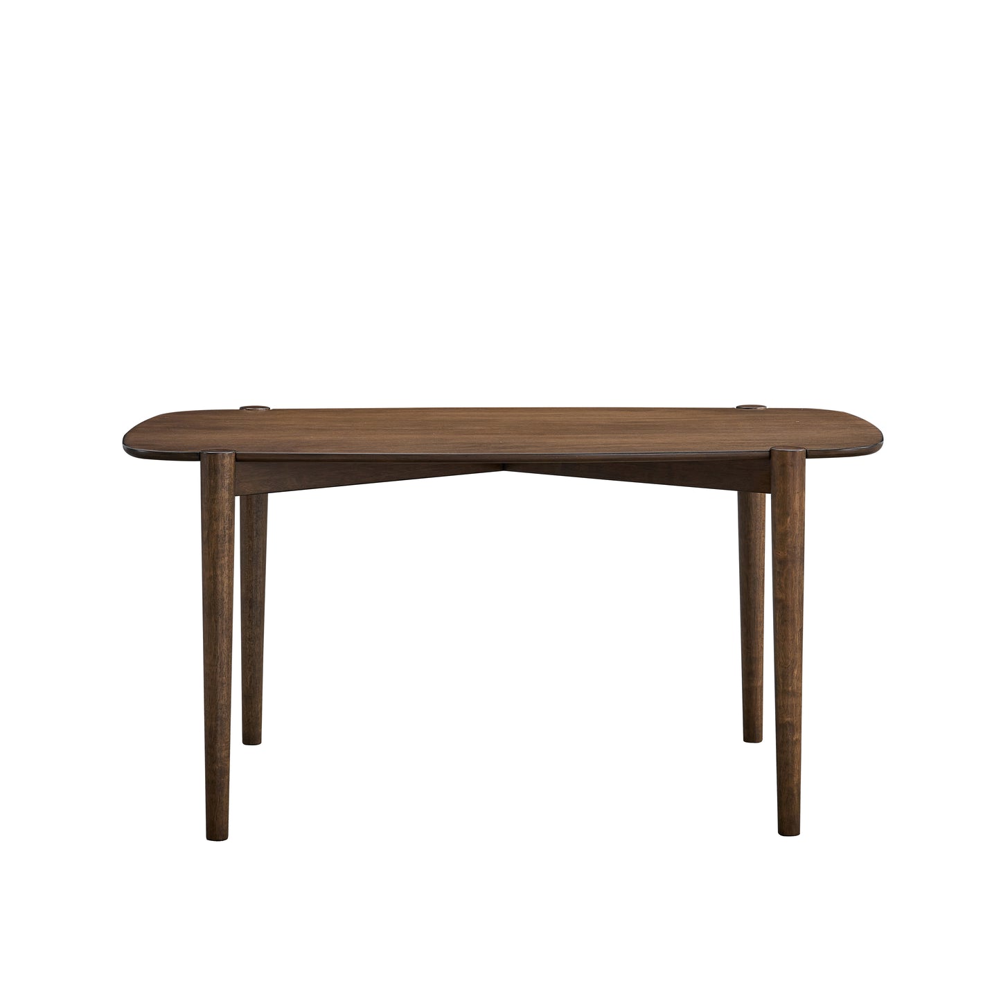 ACTU 58” Mid-Century Modern Dining Table for Small Spaces (Seats 4–6)