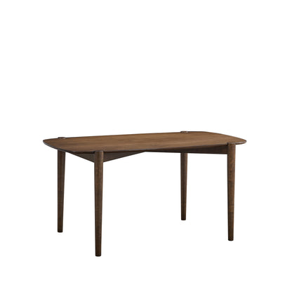ACTU 58” Mid-Century Modern Dining Table for Small Spaces (Seats 4–6)