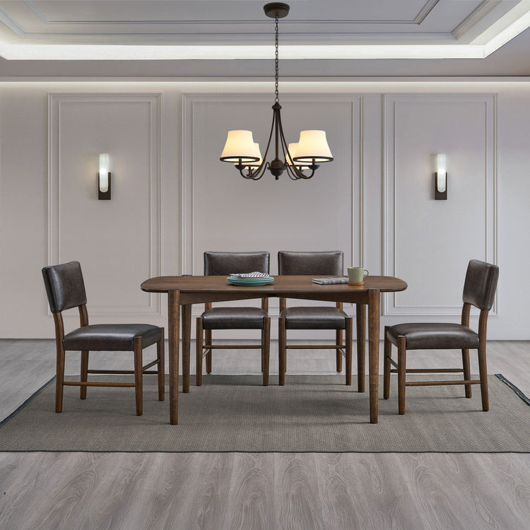 Seats 4 (Table + 4 Chairs)
