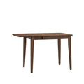 ACTU 47” Drop Leaf Of Space Saving  Wood Dining Table for Small Apartments