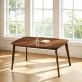 ACTU Scandinavian dining table in Walnut finish