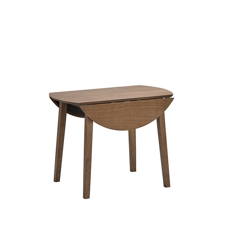 ACTU Logan 821 Small-Space Round Drop-Leaf Dining Set for 2