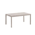 ACTU 823 White Wash dining table, table only