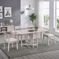 ACTU 833 Nolan drop-leaf dining furniture White Wash room scene