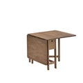 ACTU 833 Walnut drop-leaf dining furniture table view