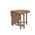 ACTU 834 Walnut drop-leaf dining furniture table view