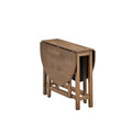 ACTU 834 Walnut drop-leaf dining furniture table view