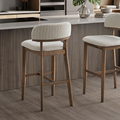 ACTU Ascend 820 30-inch Bar Stools, Set of 2, Walnut