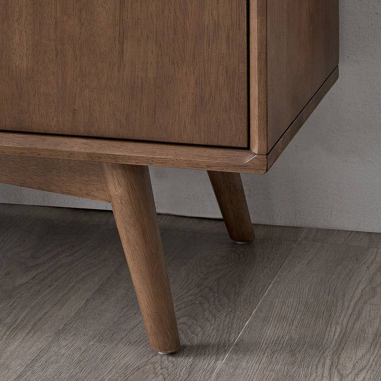 ACTU AU-FDD1F901-B1 Walnut cabinet leg and lower edge