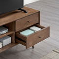 ACTU AU-FDD1F904-B1 Walnut open drawer and storage