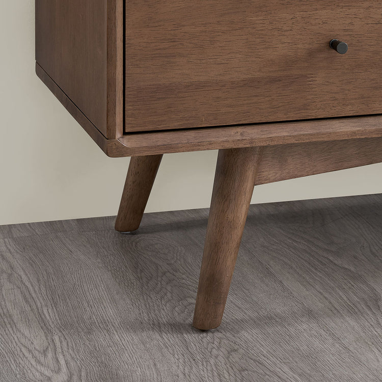 ACTU AU-FDD1F904-B1 Walnut lower cabinet edge and tapered leg