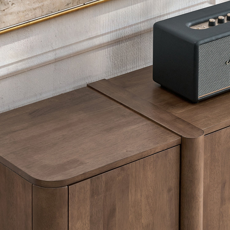 ACTU AU-FDD1F907-B1 Walnut rounded top corner