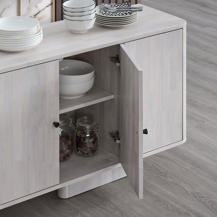 ACTU AU-FDD1F907-B2 White Wash open door and interior shelves