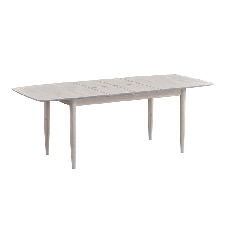ACTU 826 Dining Table; White Wash; table only