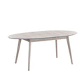 ACTU 828 Dining Table; White Wash; table only